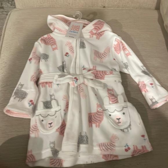 Carter's Other - Carters girl light pink bathrobe